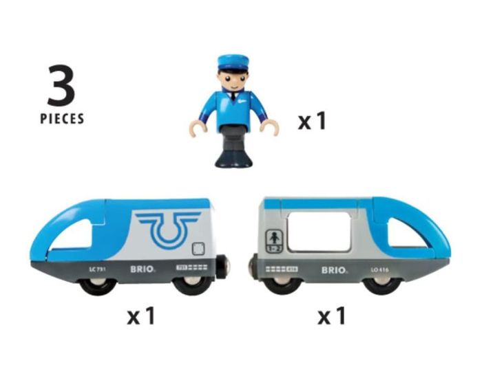 BRIO Train de Voyageurs � Pile - D�s 3 ans (1)