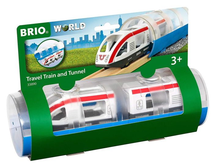 BRIO Train de Voyageurs et Tunnel - Ds 3 ans (2)