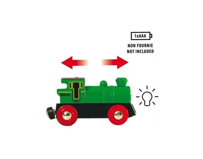 BRIO Locomotive � Pile Bidirectionnelle - D�s 3 ans  (4)