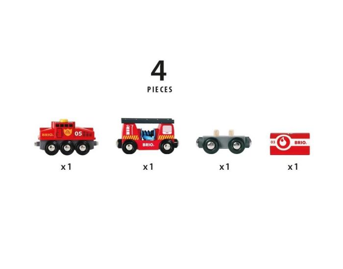BRIO Train des Pompiers - D�s 3 ans (3)