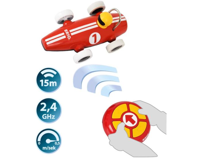 BRIO Voiture de Course Radiocommand�e - D�s 2 ans (2)