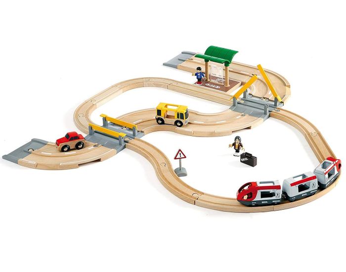 BRIO Circuit Correspondance Train et Bus - D�s 3 ans (1)