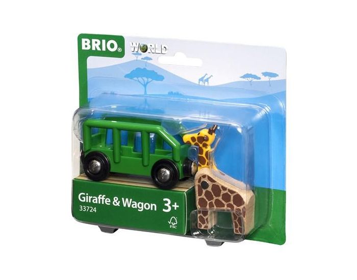 BRIO Wagon - Transporteur de Girafe - Ds 3 ans  (5)