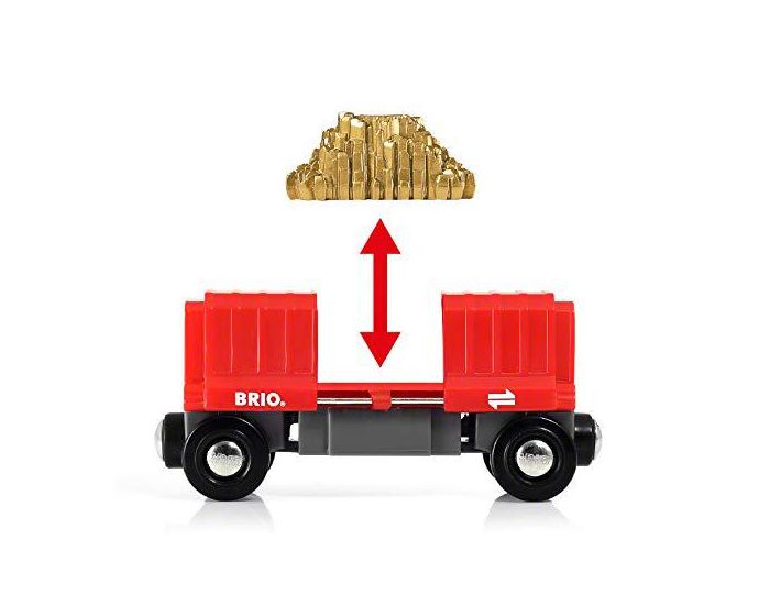 BRIO Wagon Cargo - Rouge - D�s 3 ans (2)