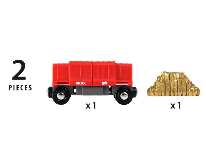 BRIO Wagon Cargo - Rouge - D�s 3 ans (3)