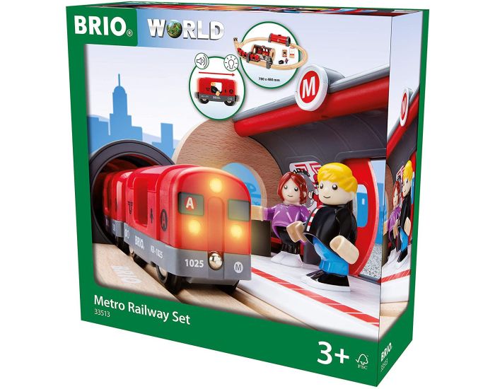 BRIO Circuit M�tro - D�s 3 ans (2)