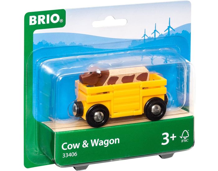 BRIO Wagon Transport de Btail - Ds 3 ans (2)