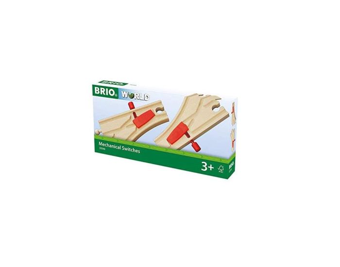 BRIO Aiguillages M�caniques en Bois - D�s 3 ans  (1)
