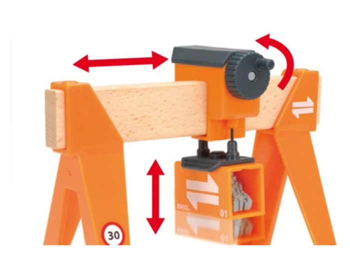 BRIO Grue-Portique - D�s 3 ans (2)