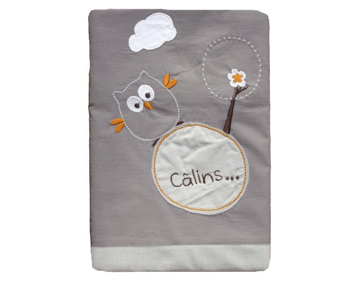 P'TIT BASILE Housse de couette 100x140 cm - Chouette (1)