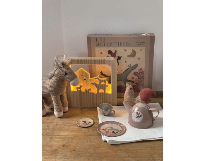 EGMONT TOYS Veilleuse en Bois - Musiciens de Br�me - D�s 3 ans  (2)