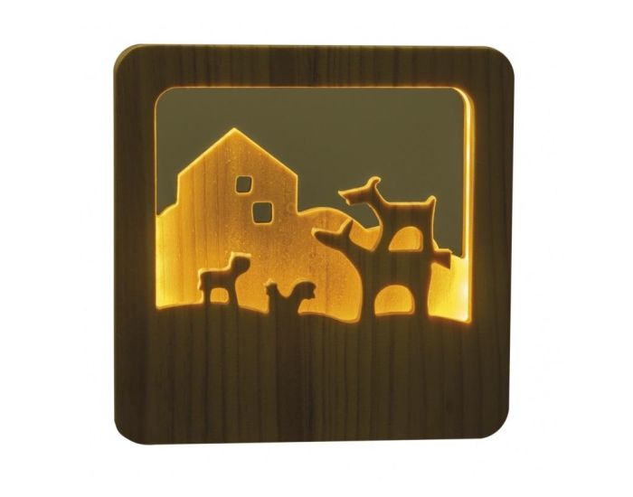 EGMONT TOYS Veilleuse en Bois - Musiciens de Br�me - D�s 3 ans  (1)