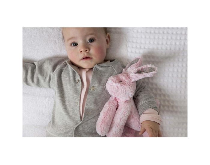 HAPPY HORSE Doudou Peluche Lapin Rivoli - Rose - 26 cm - D�s 12 mois  (1)