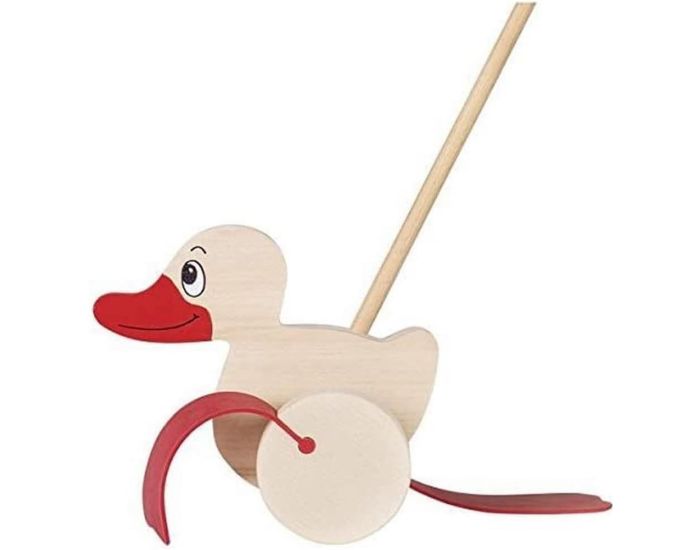 GOKI Canard � Pousser en Bois - D�s 12 mois (1)