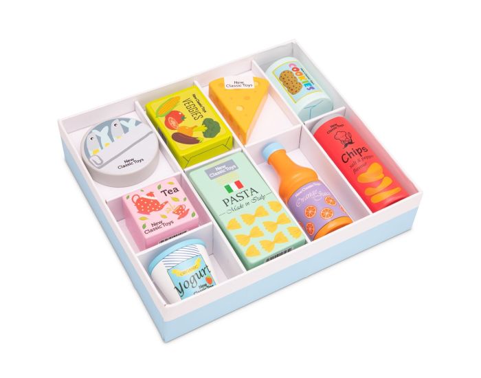 NEW CLASSIC TOYS Set d'�picerie en Bois - D�s 2 ans (1)