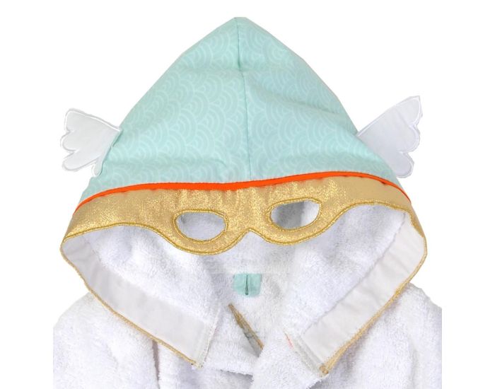 LITTLE CREVETTE Peignoir Enfant - Super-h�ros (3)