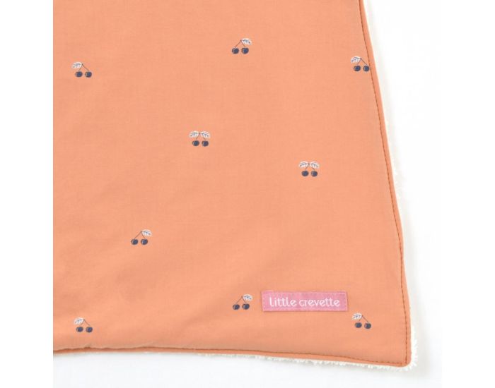 LITTLE CREVETTE Bavoir Elastiqu� - Griotte (2)