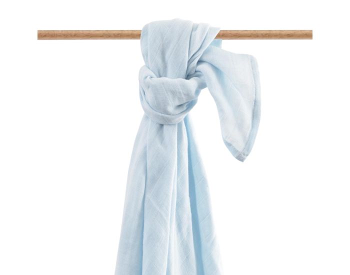 LITTLE CREVETTE Maxi-Lange B�b� Uni - Bleu Glacier (2)