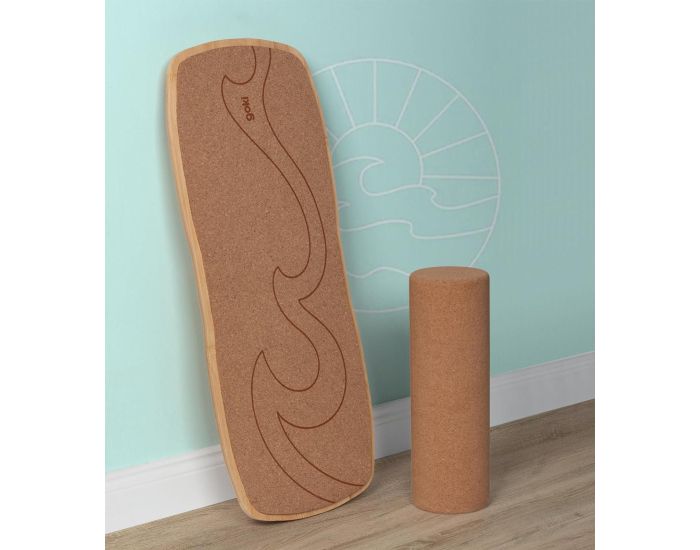 GOKI Planche d'�quilibre en Bois et Li�ge - D�s 4 ans (1)