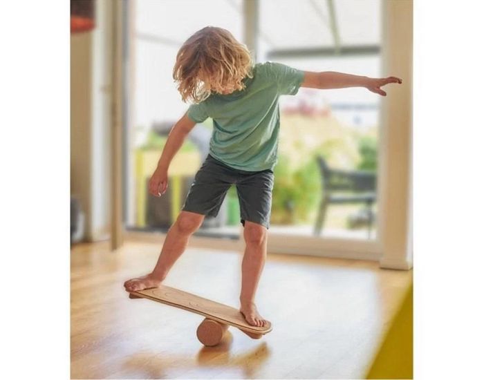 GOKI Planche d'�quilibre en Bois et Li�ge - D�s 4 ans (2)