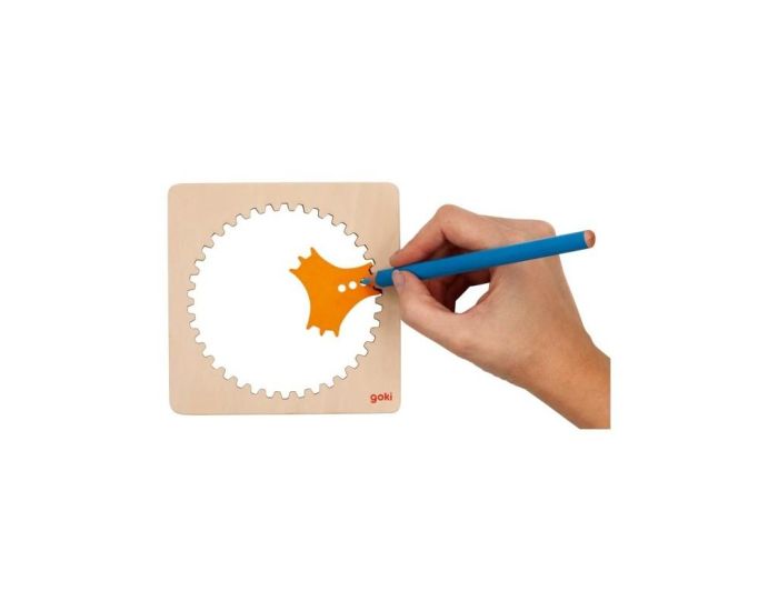 GOKI Spirographe en Bois - D�s 4 ans (1)