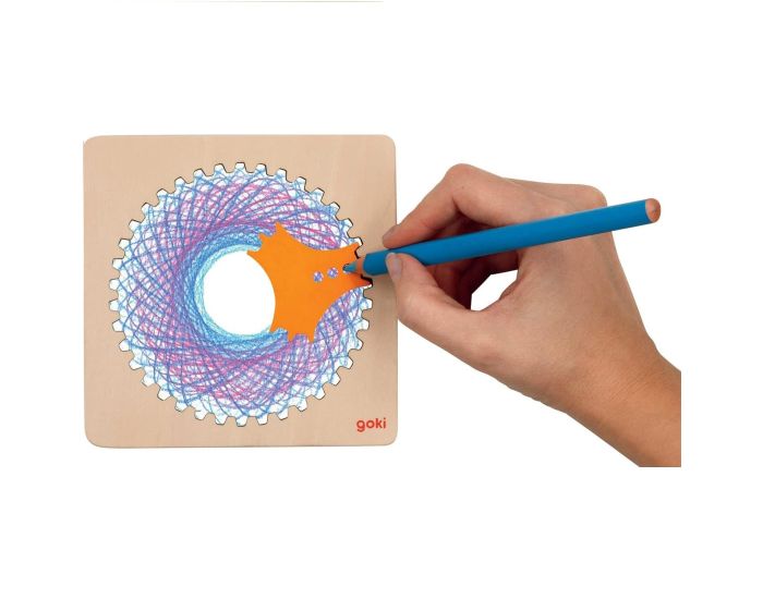GOKI Spirographe en Bois - D�s 4 ans (2)