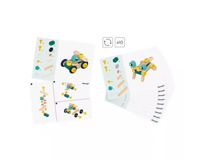 JANOD Baril Brico'Kids - 50 Pi�ces - D�s 3 ans  (3)