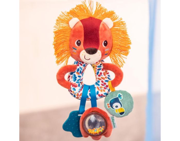 LILLIPUTIENS Hochet Multi-Activit�s - Jack le Lion - D�s 12 mois  (2)