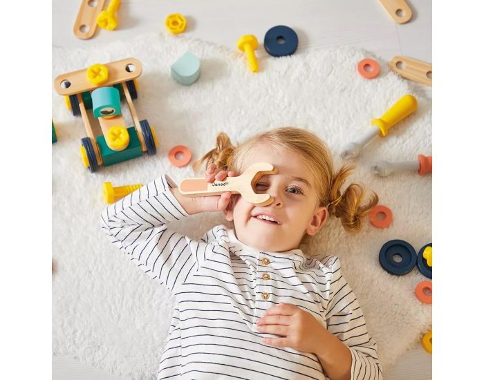 JANOD Baril Brico'Kids - 100 Pi�ces - D�s 3 ans  (1)