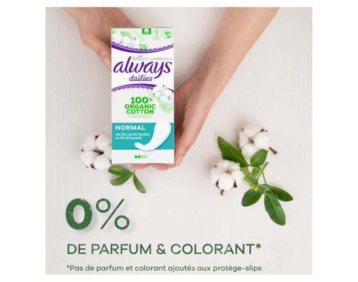 ALWAYS 10 x 38 Prot�ge-Slips Cotton Protection - Normal (4)
