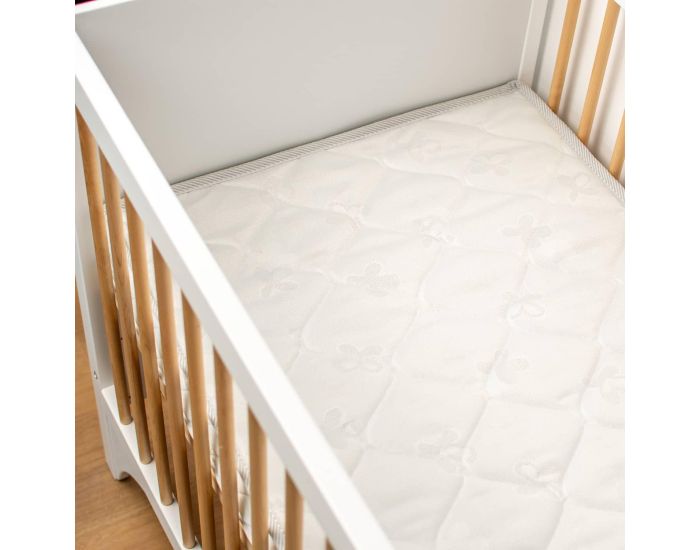 SEVIRA KIDS Matelas B�b� avec Cale Amovible - Blanc - 60x120 cm (5)