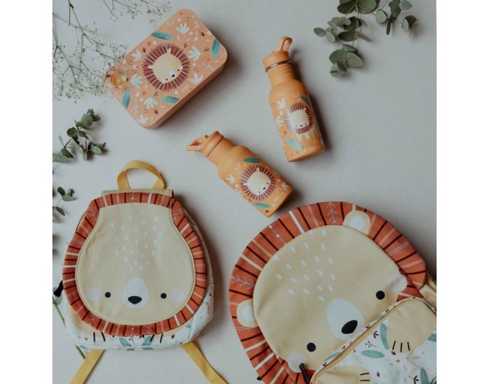 SASSI JUNIOR Gourde pour Enfant en Inox Isotherme - Animaux - 350ml  (7)