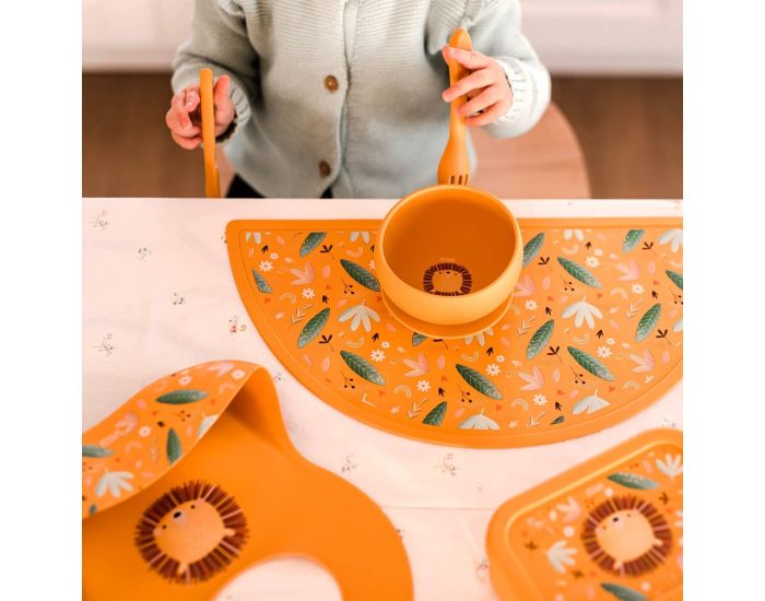 SASSI JUNIOR Bavoir R�cup�rateur en Silicone - Animaux (3)