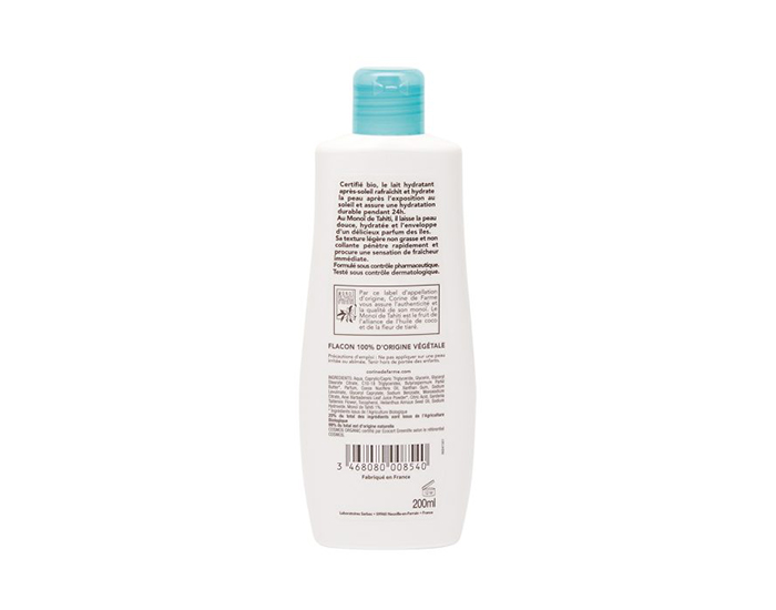 CORINE DE FARME Lait Hydratant Aprs-Soleil Bio - 200 ml (1)