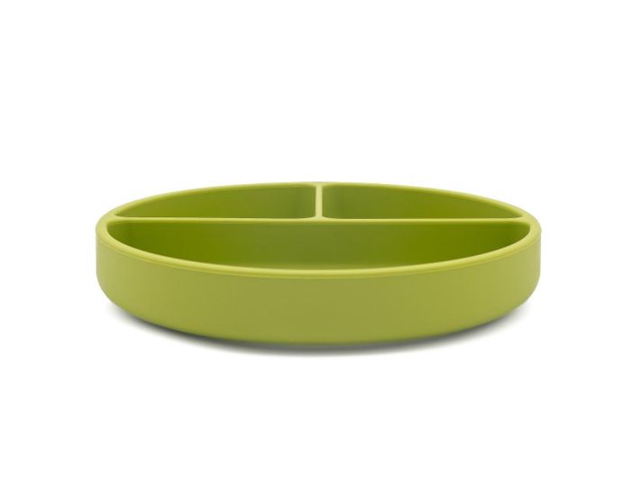SASSI JUNIOR Assiette Compartiment�e en Silicone avec Ventouse - Animaux (6)