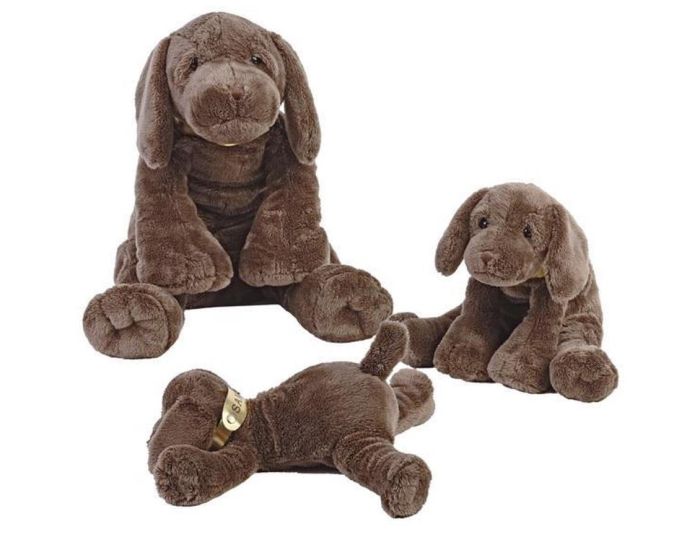 HAPPY HORSE Peluche Sam le Labrador - Chocolat - 35 cm - D�s 12 mois  (1)