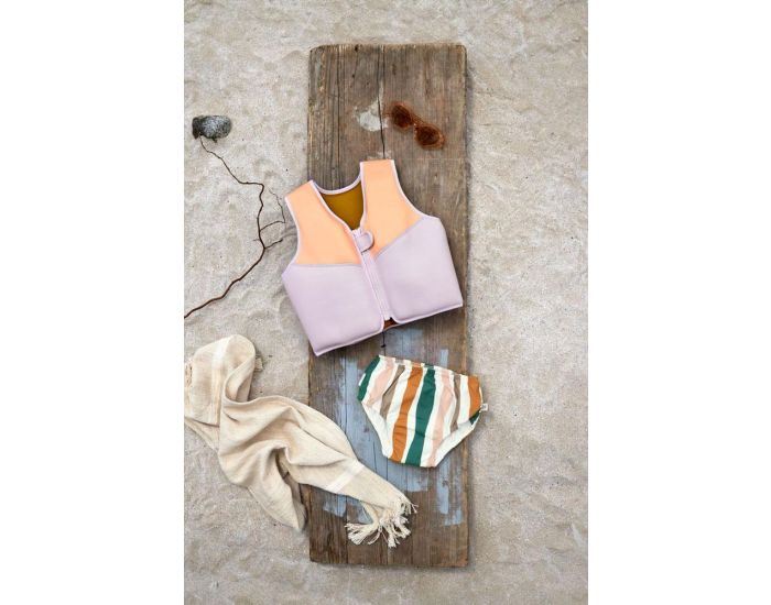 LASSIG Gilet de Natation Enfant - Lavande - De 15 � 30 kg  (4)