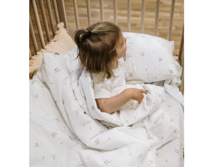 KADOLIS Housse de Couette Coton Bio B�b� - L'envol�e (6)