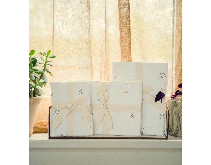 KADOLIS Housse de Couette Coton Bio B�b� - L'envol�e (7)