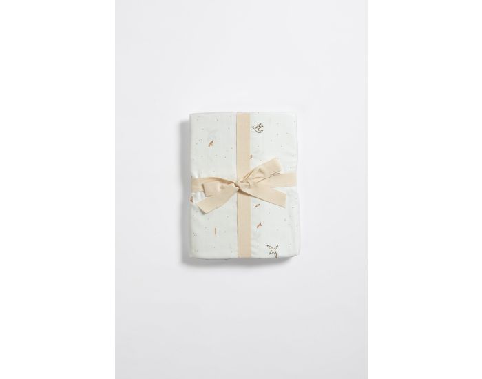 KADOLIS Drap Housse Coton Bio pour Lit B�b� - L'Envol�e (5)