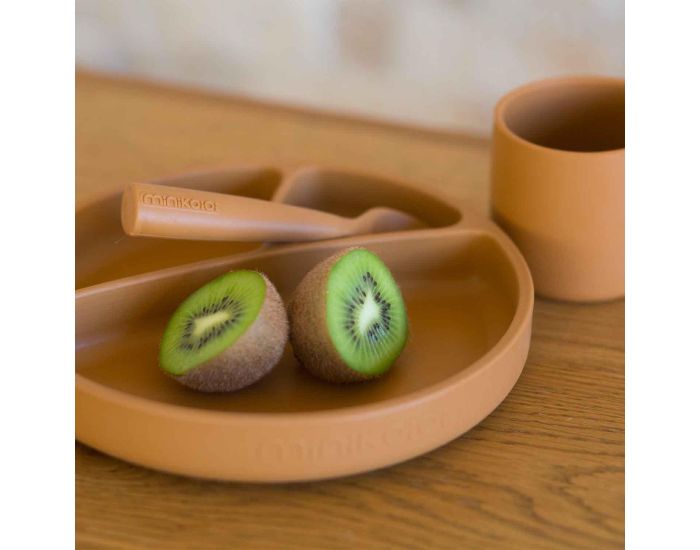 MINIKOIOI Assiette B�b� � Ventouse en Silicone (4)