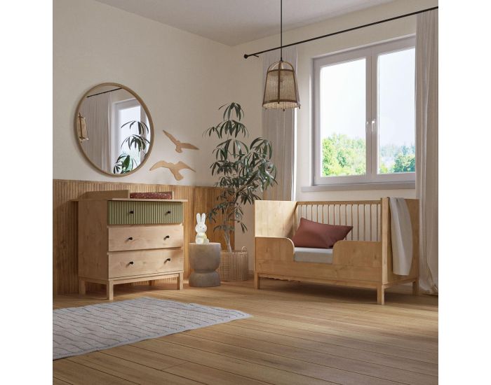 AKITEN RETAIL Mini-Chambre B�b� - Kiwi Bois (2)
