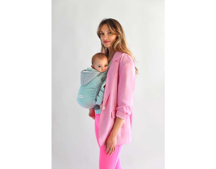 LOVE RADIUS Porte-B�b� HoodieCarrier 2 - Sauge (4)