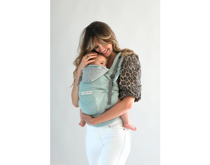 LOVE RADIUS Porte-B�b� HoodieCarrier 2 - Sauge (1)