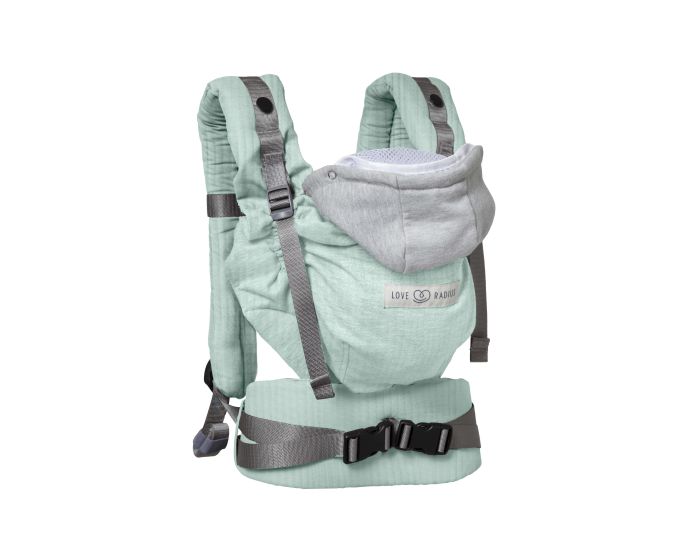 LOVE RADIUS Porte-B�b� HoodieCarrier 2 - Sauge (6)