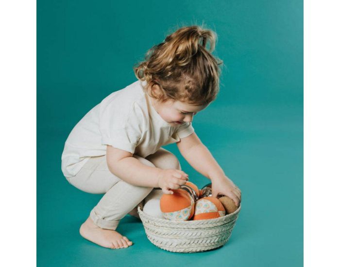 PETIT BOUM Lot de 5 Balles Sensorielles - D�s 12 mois (4)