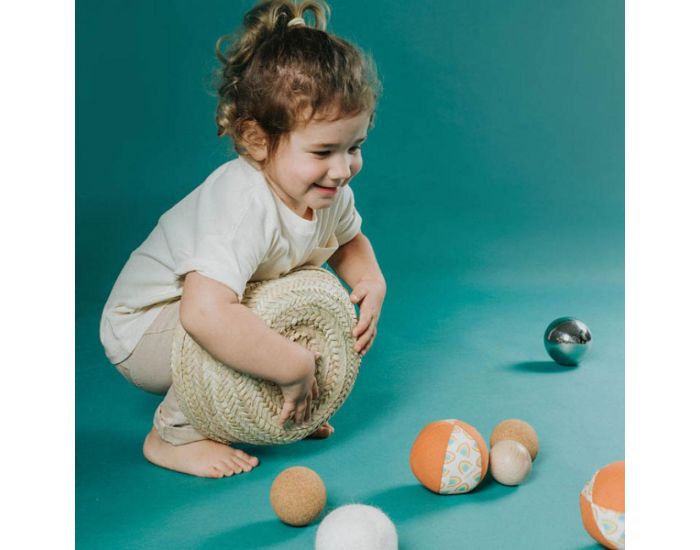 PETIT BOUM Lot de 5 Balles Sensorielles - D�s 12 mois (5)