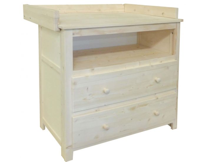 LA CABANE DE CALYS Commode 2 tiroirs + Plan  langer - Simply Malys (1)