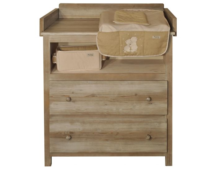 LA CABANE DE CALYS Commode 2 tiroirs + Plan  langer - Simply Malys (2)