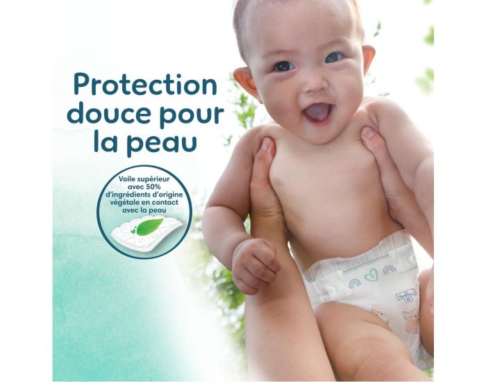 PAMPERS 4 x 29 Couches Harmonie Taille 2  - 4 � 8 kg (1)